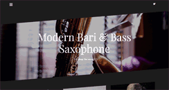 Desktop Screenshot of modernbarisax.com